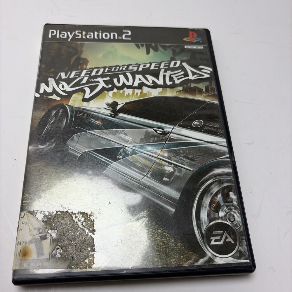 EA Need for Speed: Most Wanted Racing Sony PlayStation 2 W/Manual